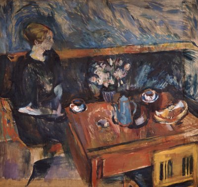On the Sofa by Ludvik Peter Karsten