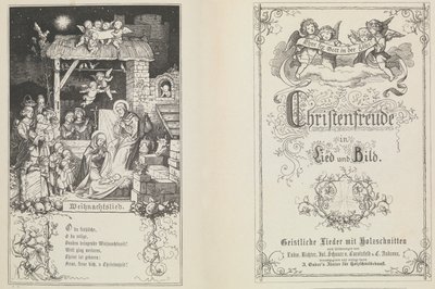 Christenfreude in Song and Image by Ludwig Richter