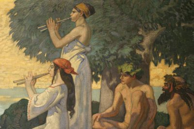 Dionysian Procession by Ludwig von Hofmann