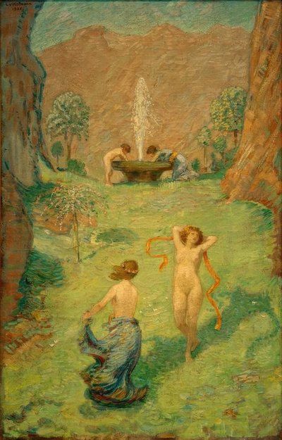 Spring Dance by Ludwig von Hofmann