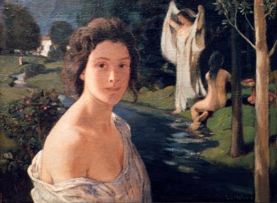 Nocturne by Ludwig von Hofmann