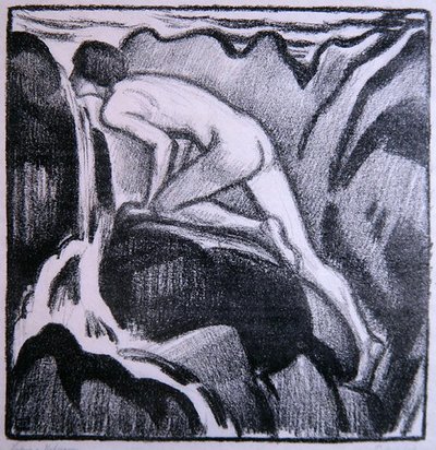Well Drink by Ludwig von Hofmann