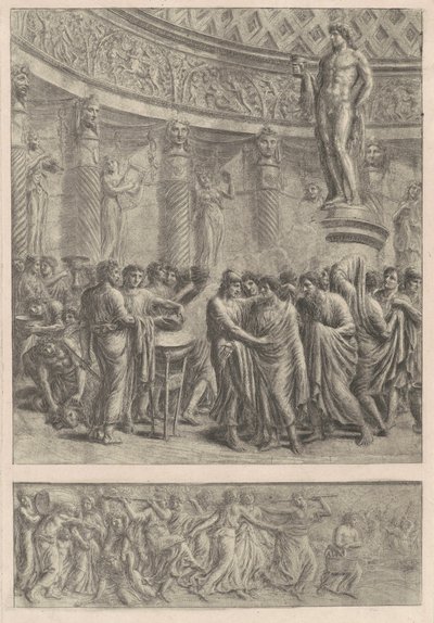 An Antique Sacrifice by Luigi Ademollo