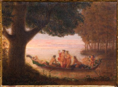 Lake and Nymphs by Luigi Asioli