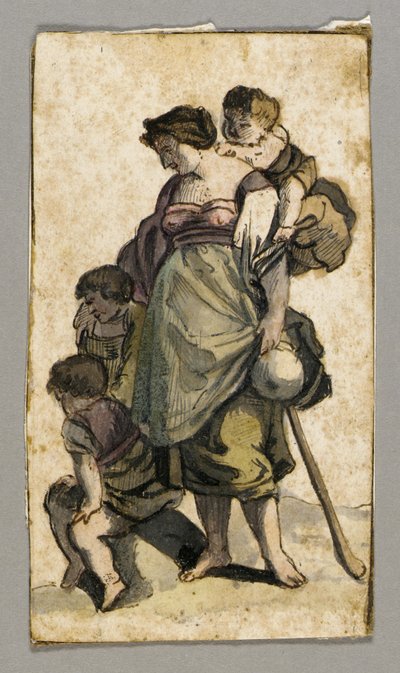 Drawing by Luigi Garzi