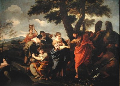 Rebecca at the Well by Luigi Garzi