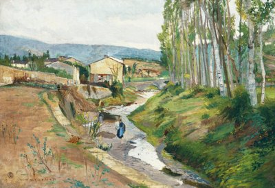 The Riccio Farmhouses in Florence by Luigi Levi