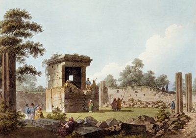 Area surrounding Tortosa by Luigi Mayer