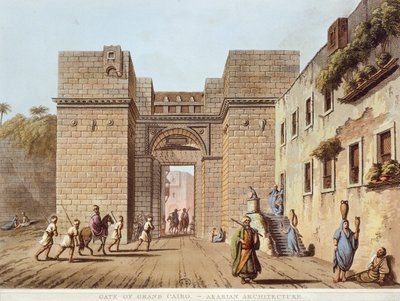 Cairo Gate by Luigi Mayer