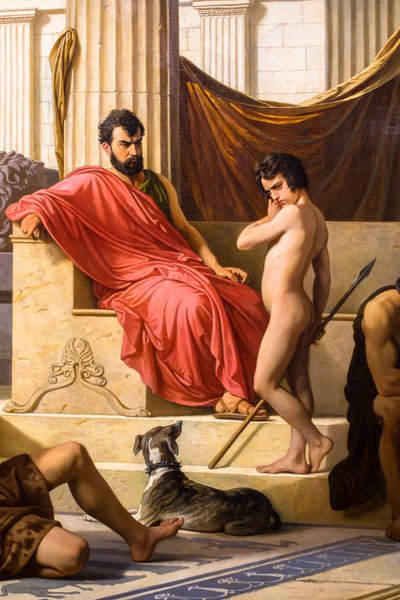 Education in Sparta by Luigi Mussini