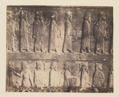 View 13 - Persepolis. Relief of the Apadana by Luigi Pesce