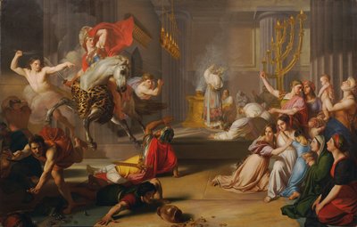 The Expulsion of Heliodorus from the Temple by Luigi Sabatelli