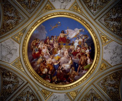 Olympus, Iliad Room, Palazzo Pitti by Luigi Sabatelli