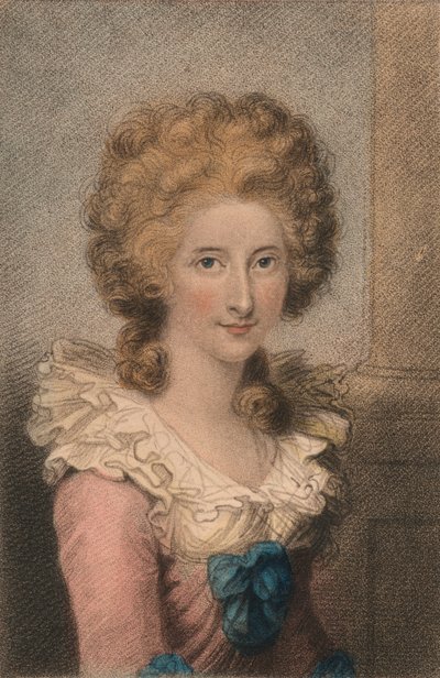 The Honourable Mrs. Damer by Luigi Schiavonetti