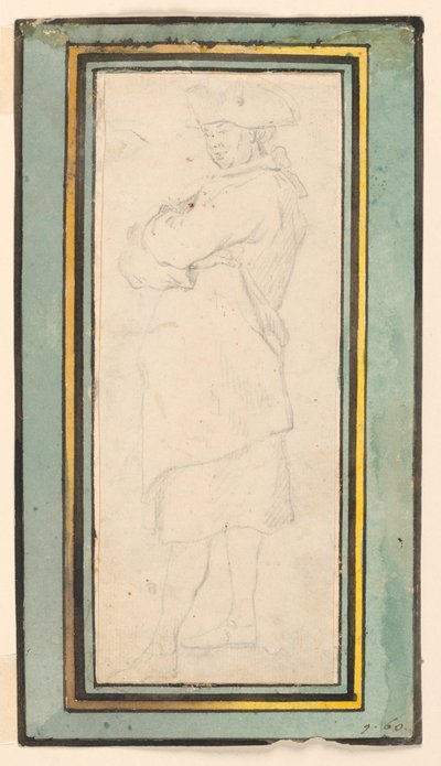 A Standing Man by Luigi Vanvitelli