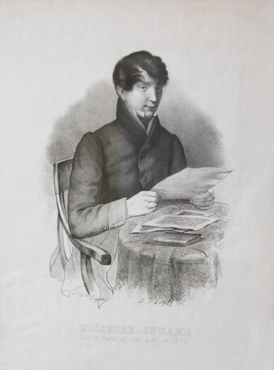 Portrait of Giuseppe Stuard by Luigi Vigotti