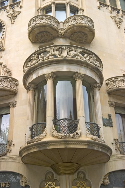 Window, 1905 by Luis Domenech i Montaner