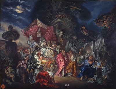 The watchfulness of Diogenes by Luis Paret y Alcazar