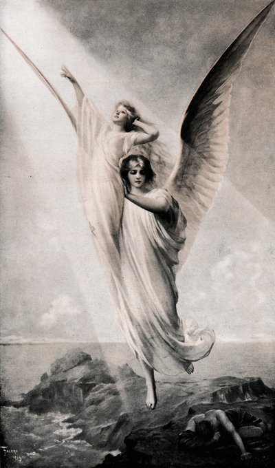 The Human Soul, 1894, 1911 by Luis Riccardo Falero