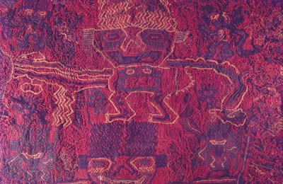 Textiles, Paracas Culture, Peru, 2015 by Luis Rosendo.