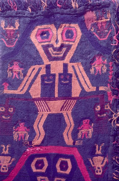 Textiles, Paracas Culture, Peru by Luis Rosendo.