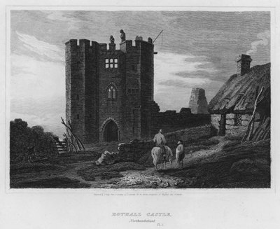 Bothall Castle, Northumberland by Luke (after) Clennell