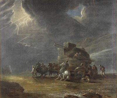 The Baggage Wagon by Luke Clennell