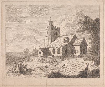 Little Missenden Church from the Southeast by Lydia Bates