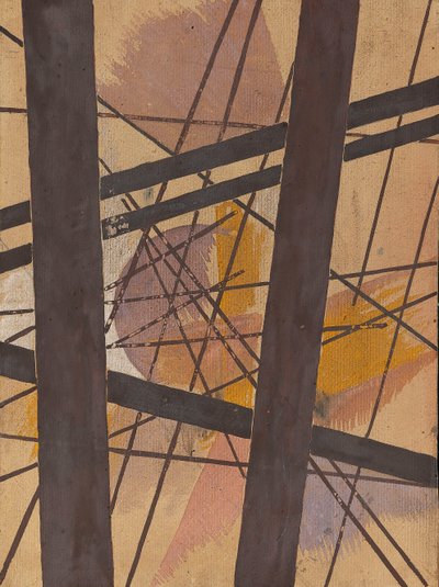 Space Force Composition, 1921-1922 by Lyubov Sergeevna Popova