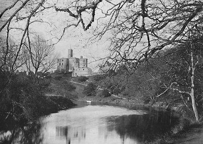 Warkworth Castle by M. Aunty