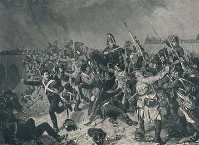 Battle at Znaim, July 11, 1809, 1896 by M. Haider