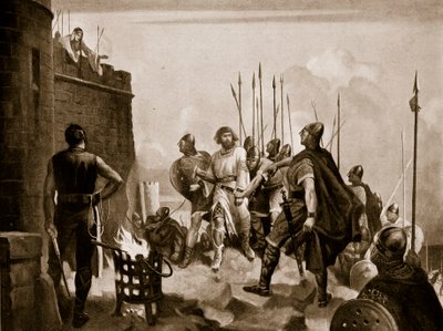 The surrender of Bamborough Castle by M. Mackinlay