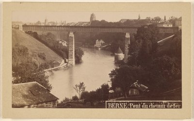 Berne. Railway Bridge by M. Vollenweider