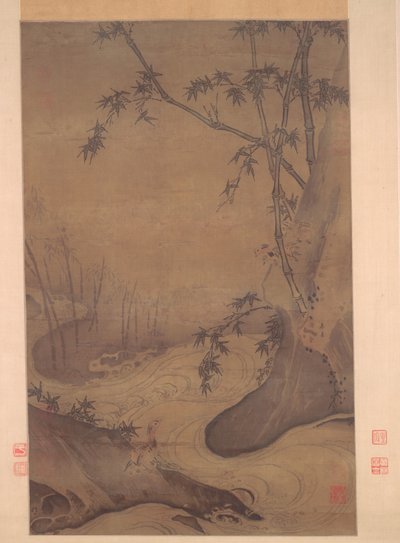 Bamboo and Ducks by a Rushing Stream by Ma Yüan