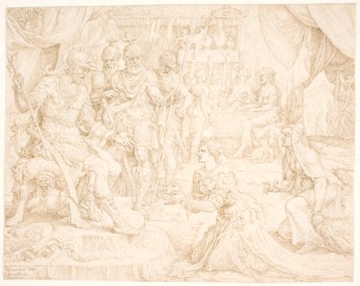 Judith before Holofernes by Maarten van Heemskerck