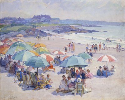 An Afternoon at the Beach by Mabel Woodward