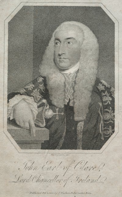 John Fitzgibbon, Earl of Clare (1749-1802) by Mackenzie