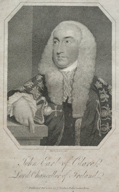 John Fitzgibbon, Earl of Clare 1749-1802, 1801 by Mackenzie