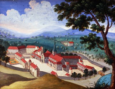 Port-Royal-des-Champs abbey by Madeleine (attr. to) Boullogne
