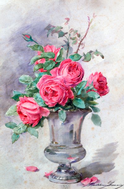 Vase of Flowers by Madeleine Jeanne Lemaire