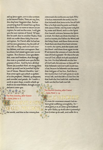Decorated Text Page by Madelyn Walker