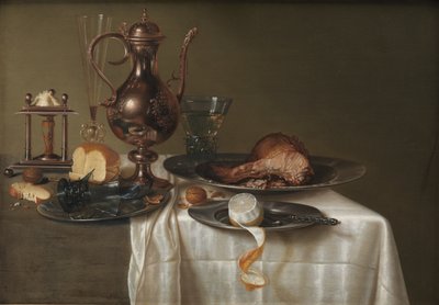 Still Life: Breakfast Piece by Maerten Boelema de Stomme