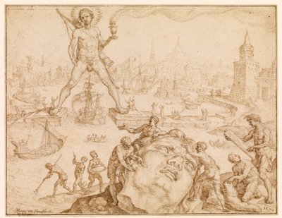 Colossus of Rhodes by Maerten van Heemskerck