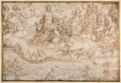 The triumph of Christ by Maerten van Heemskerck