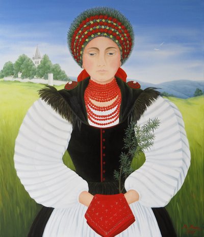 Transylvanian Bride by Magdolna Ban