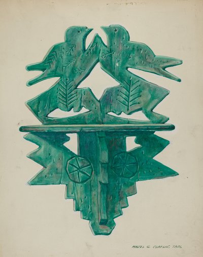 Bird Shelf by Majel G. Claflin