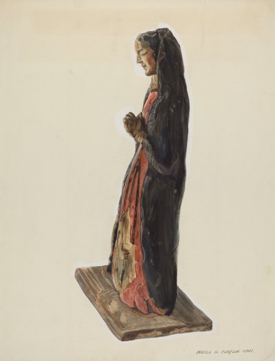 Bulto Santa Rita by Majel G. Claflin