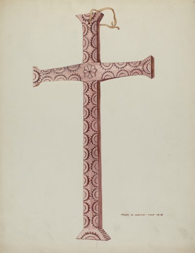 Cedar Cross by Majel G. Claflin