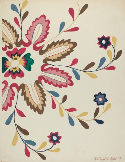 Colcha Plate by Majel G. Claflin