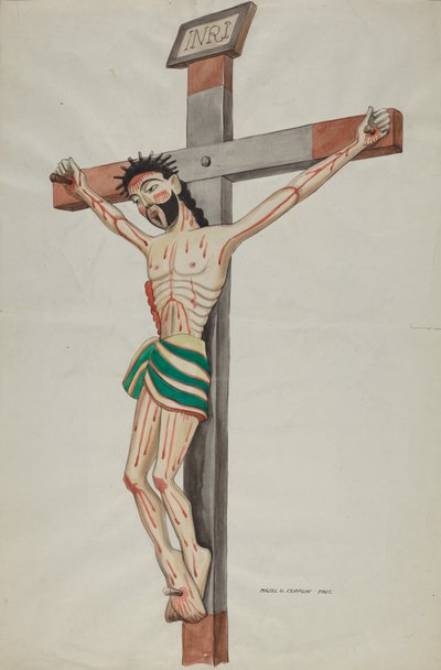 Cruciform - Bulto by Majel G. Claflin